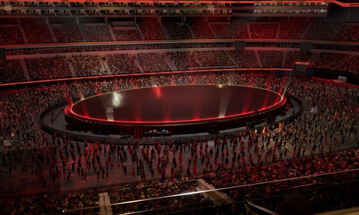 SoFi Stadium - Section Level 4 East Suite 7 Seat View