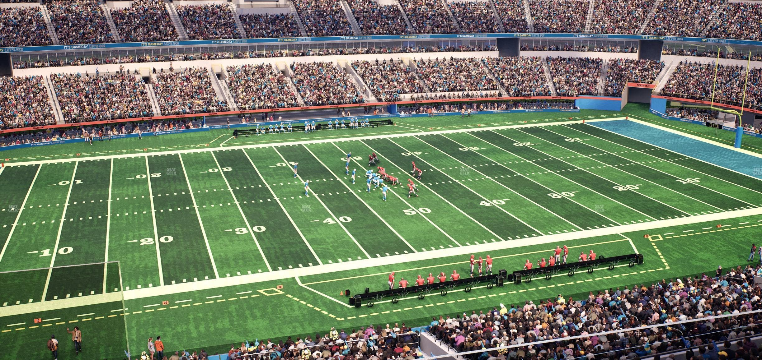 SoFi Stadium - Section Level 4 East Suite 7 Seat View