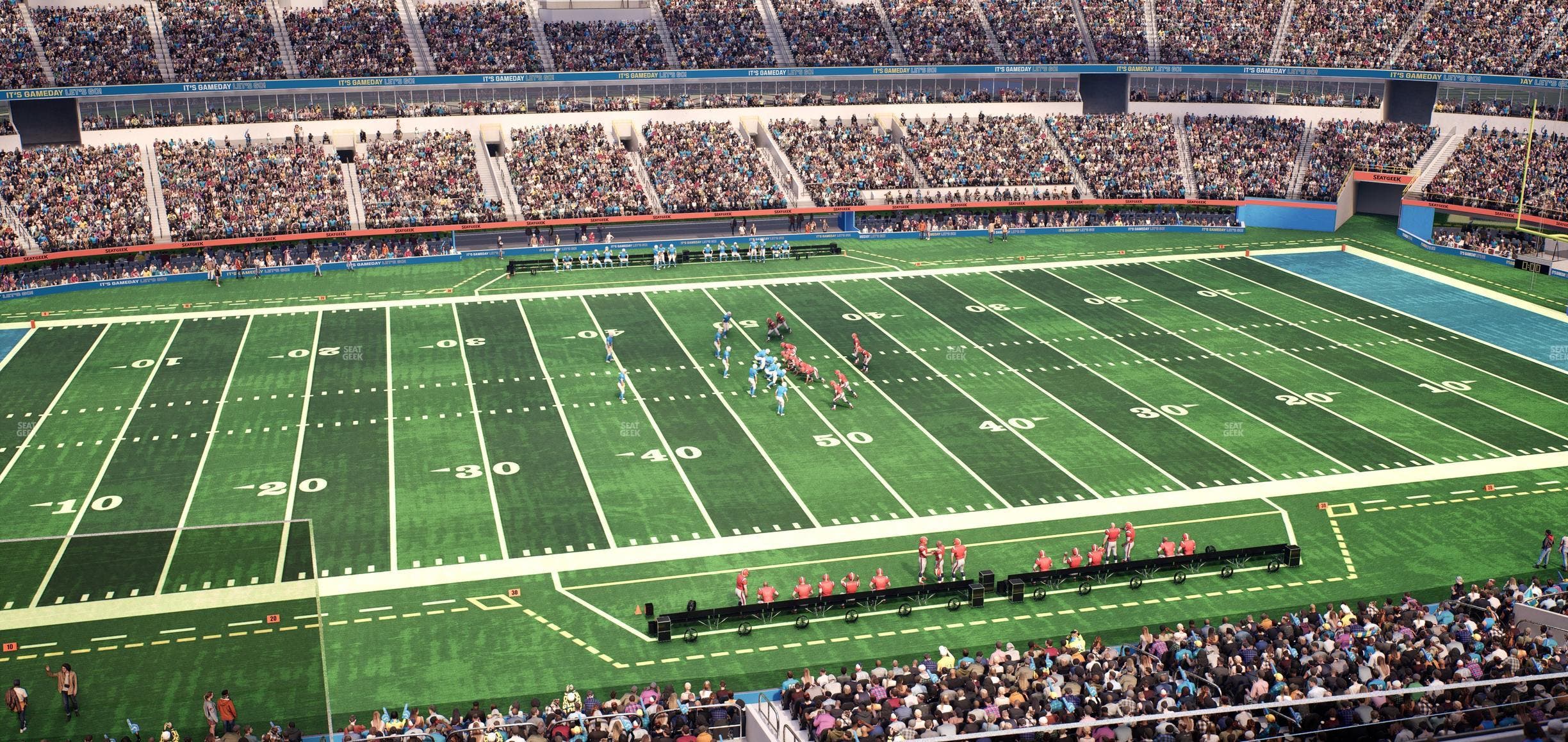 SoFi Stadium - Section Level 4 East Suite 8 Seat View