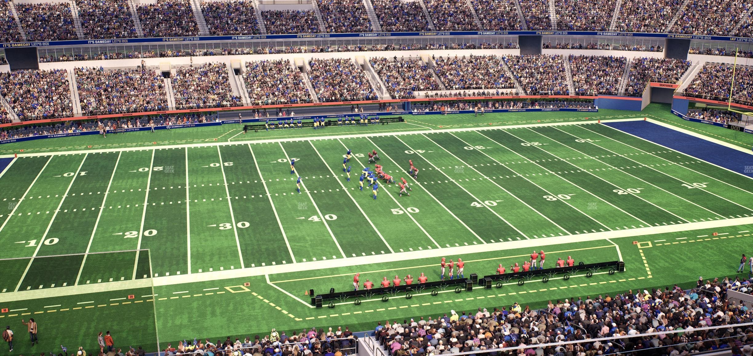SoFi Stadium - Section Level 4 East Suite 8 Seat View