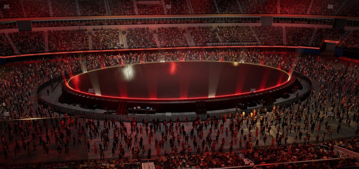 SoFi Stadium - Section Level 4 East Suite 9 Seat View