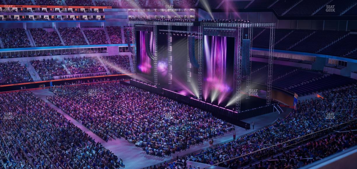 SoFi Stadium - Section Level 4 East Suite 9 Seat View