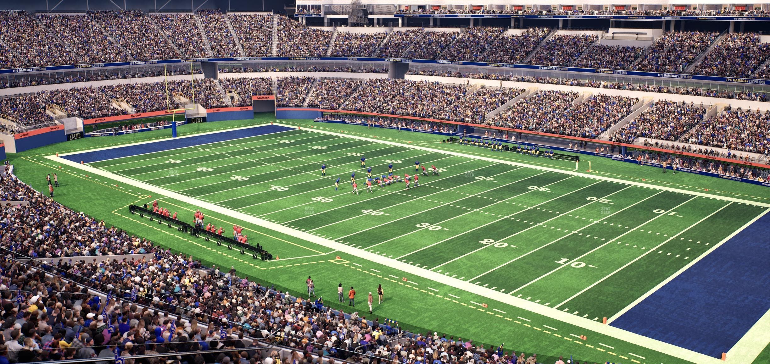 SoFi Stadium - Section Level 4 North East Suite 1 Seat View
