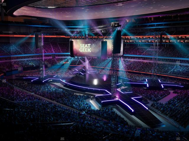 SoFi Stadium - Section Level 4 North East Suite 1 Seat View