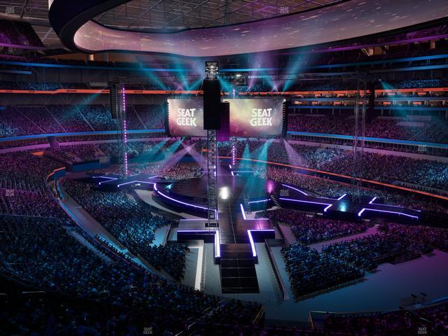 SoFi Stadium - Section Level 4 North East Suite 10 Seat View