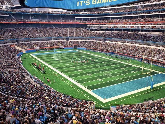 SoFi Stadium - Section Level 4 North East Suite 10 Seat View