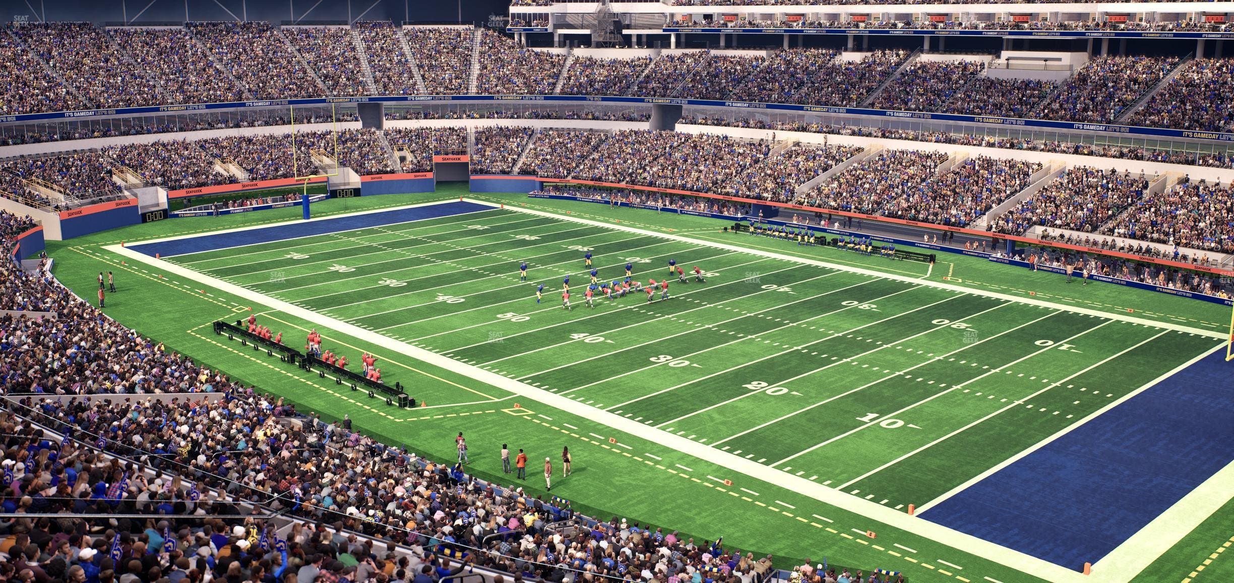SoFi Stadium - Section Level 4 North East Suite 3 Seat View