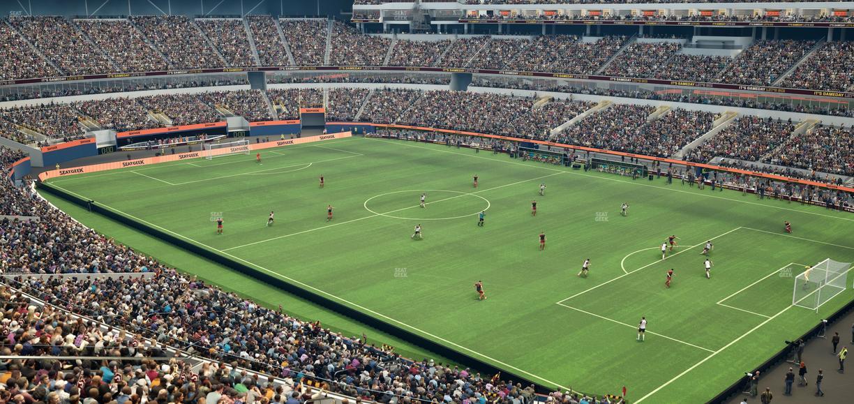 SoFi Stadium - Section Level 4 North East Suite 3 Seat View