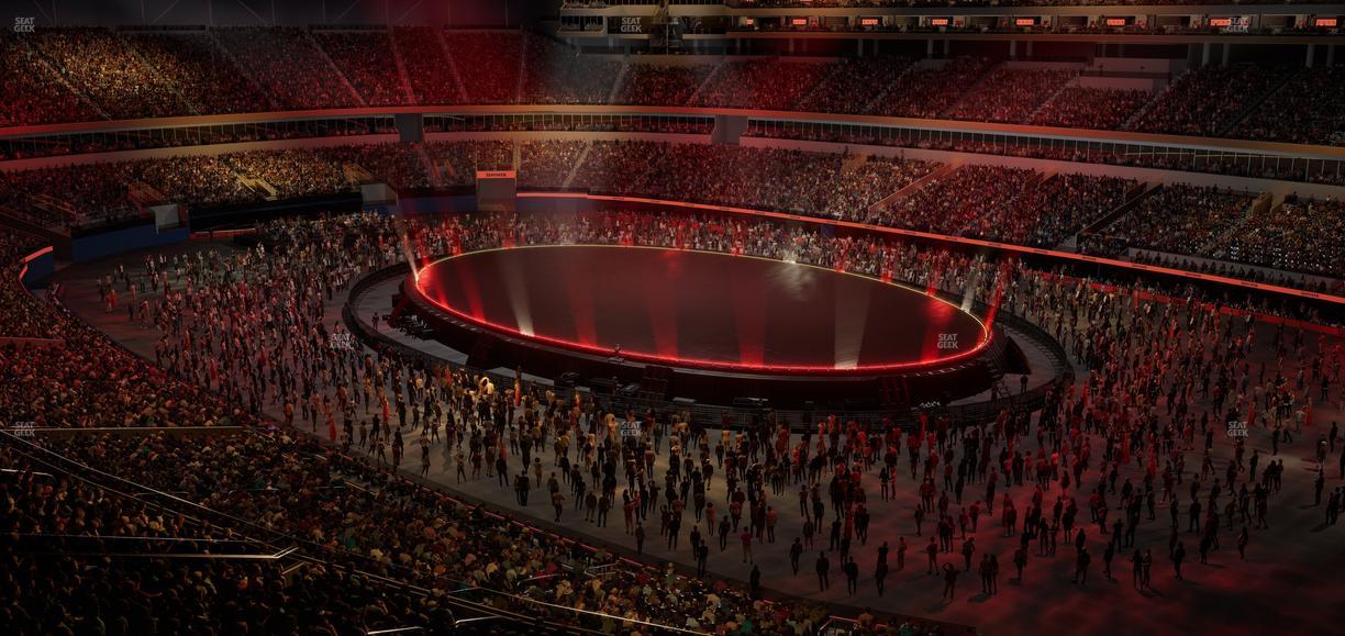 SoFi Stadium - Section Level 4 North East Suite 3 Seat View