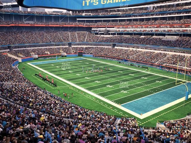 SoFi Stadium - Section Level 4 North East Suite 7 Seat View