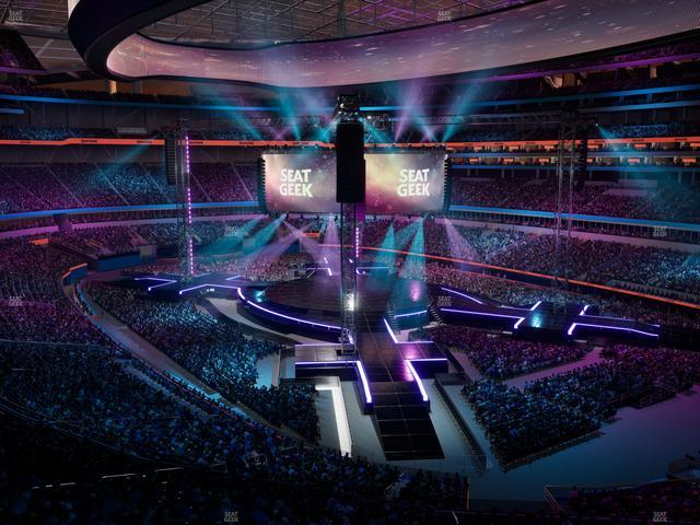 SoFi Stadium - Section Level 4 North East Suite 8 Seat View