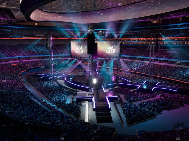 SoFi Stadium - Section Level 4 North East Suite 9 Seat View