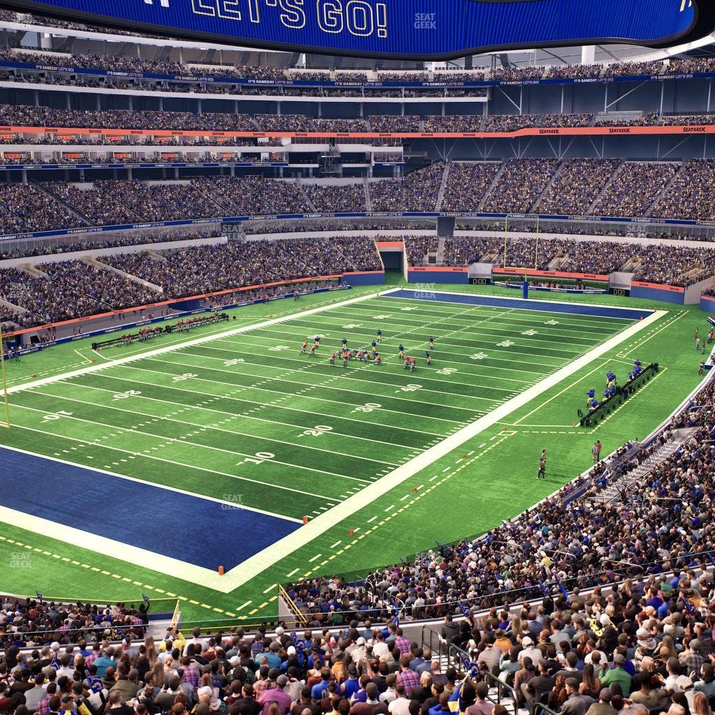 SoFi Stadium - Section Level 4 North West Suite 1 Seat View