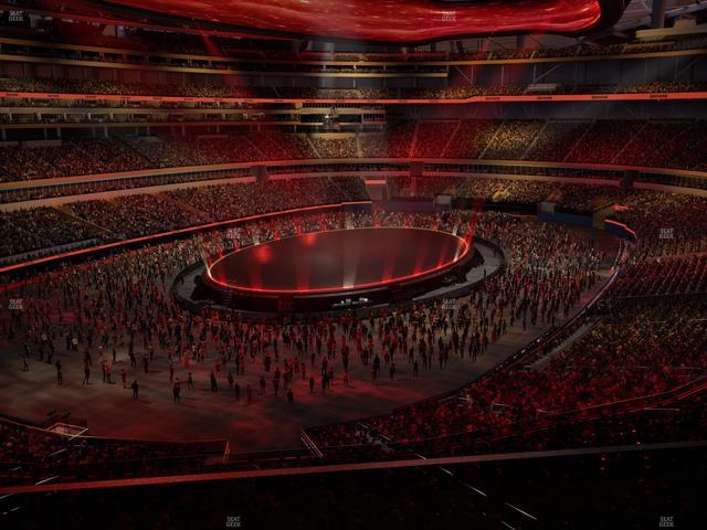 SoFi Stadium - Section Level 4 North West Suite 1 Seat View