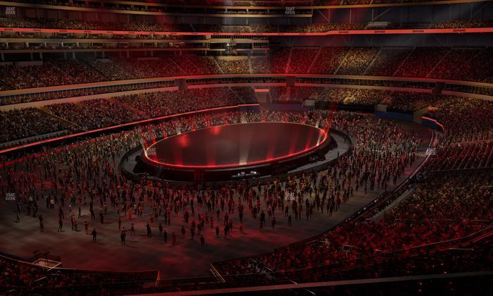 SoFi Stadium - Section Level 4 North West Suite 1 Seat View