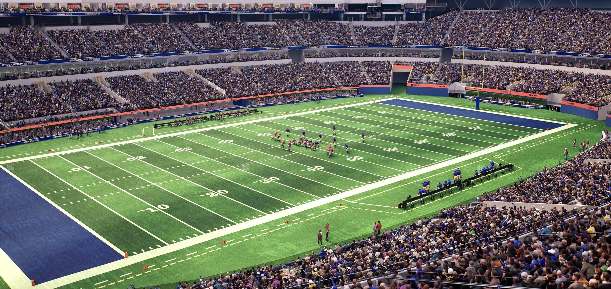 SoFi Stadium - Section Level 4 North West Suite 10 Seat View