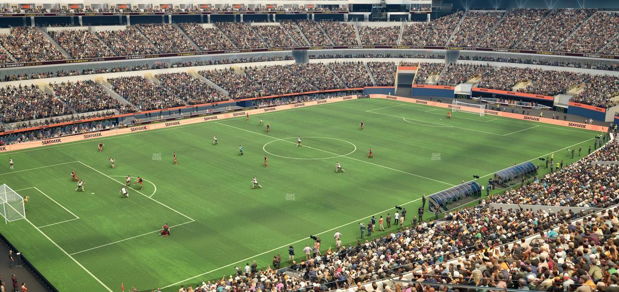 SoFi Stadium - Section Level 4 North West Suite 10 Seat View