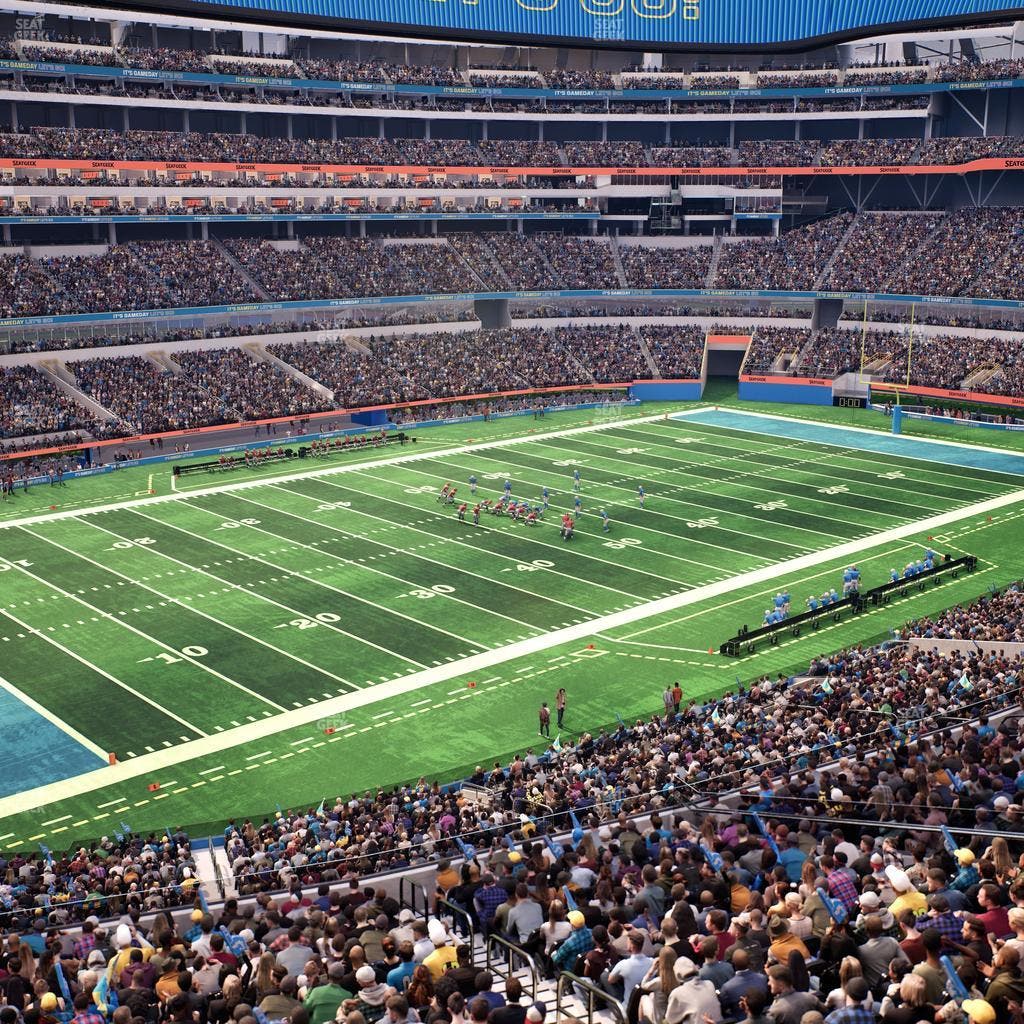 SoFi Stadium - Section Level 4 North West Suite 10 Seat View
