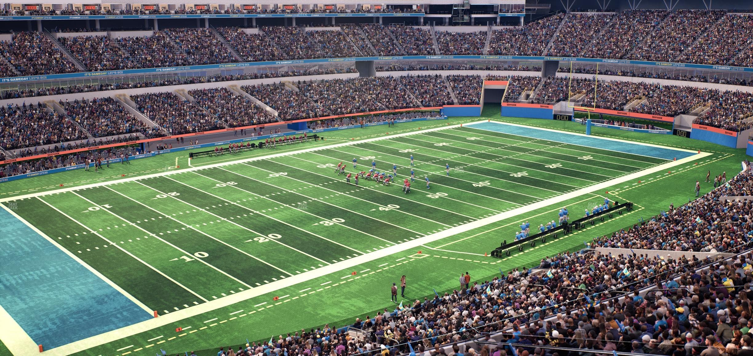 SoFi Stadium - Section Level 4 North West Suite 10 Seat View