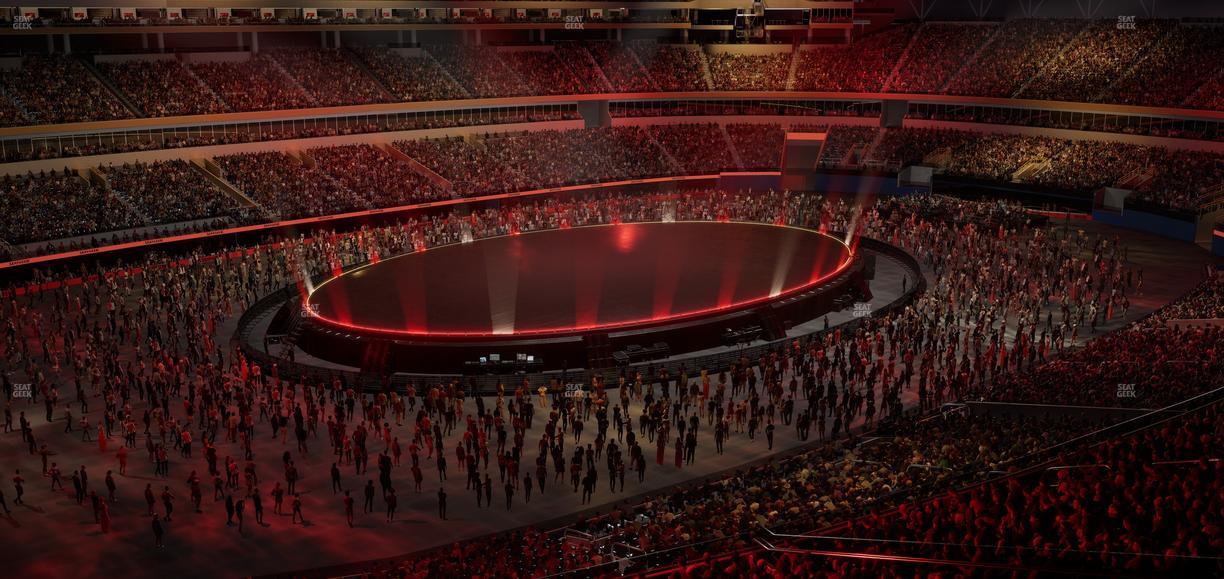 SoFi Stadium - Section Level 4 North West Suite 10 Seat View