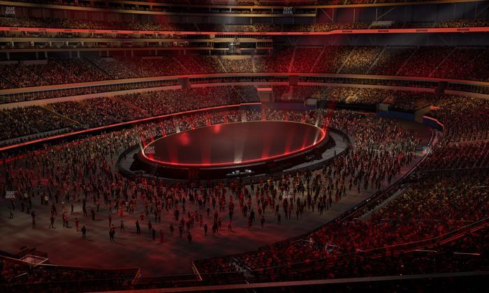 SoFi Stadium - Section Level 4 North West Suite 2 Seat View