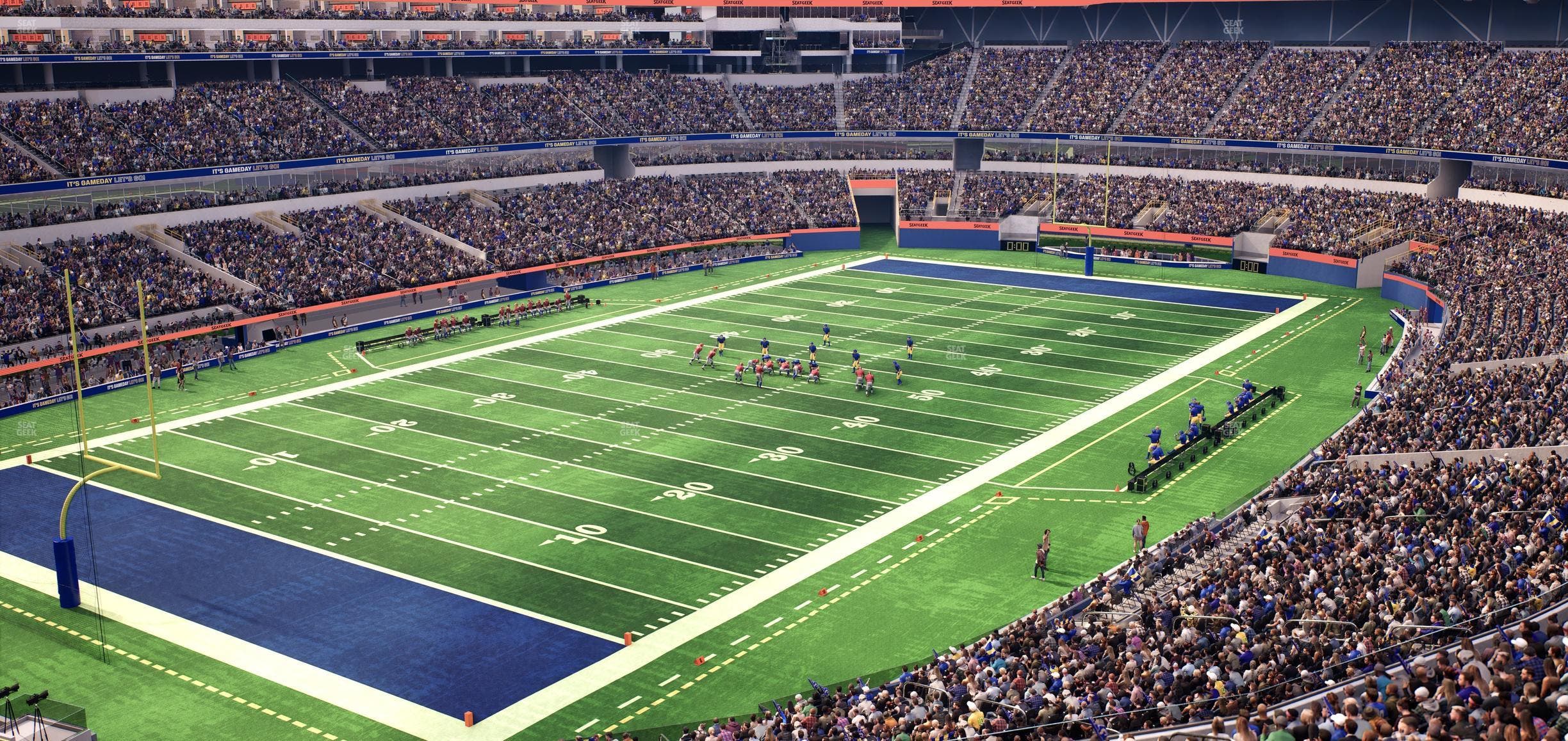 SoFi Stadium - Section Level 4 North West Suite 3 Seat View