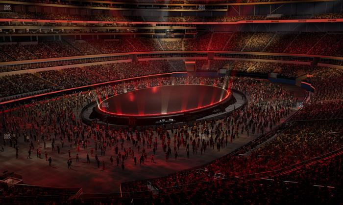 SoFi Stadium - Section Level 4 North West Suite 3 Seat View