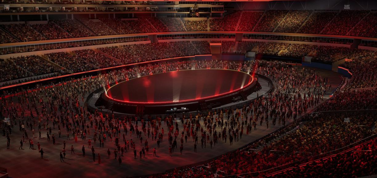 SoFi Stadium - Section Level 4 North West Suite 4 Seat View