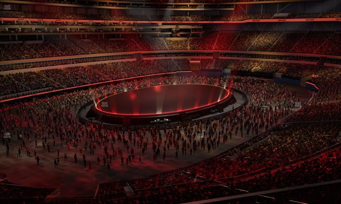 SoFi Stadium - Section Level 4 North West Suite 4 Seat View