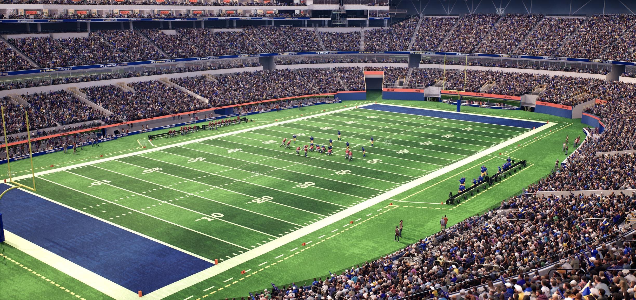 SoFi Stadium - Section Level 4 North West Suite 5 Seat View