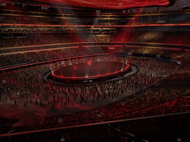 SoFi Stadium - Section Level 4 North West Suite 5 Seat View