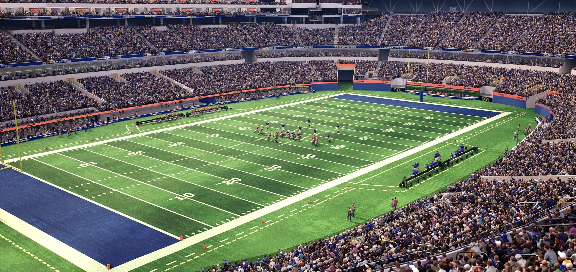 SoFi Stadium - Section Level 4 North West Suite 6 Seat View