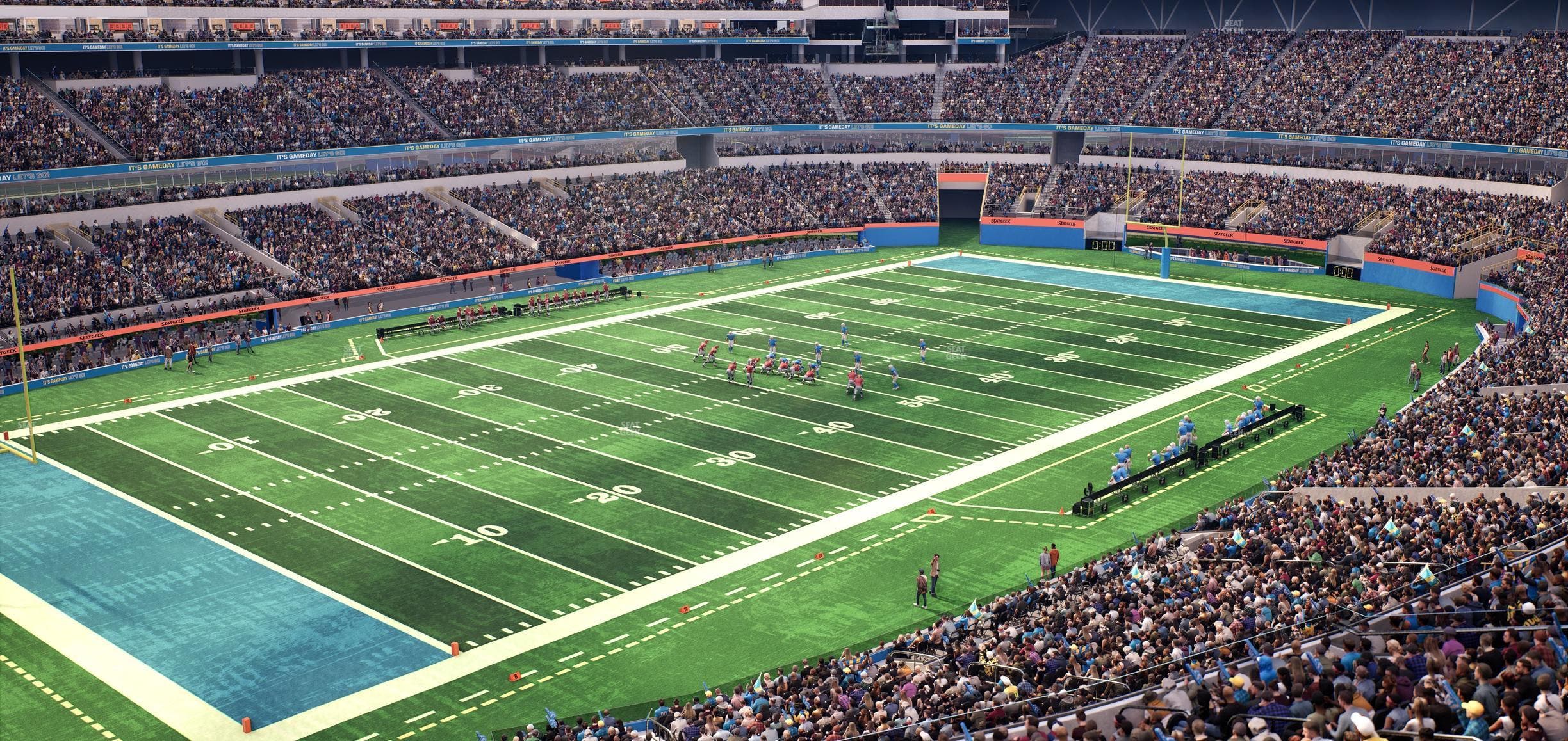 SoFi Stadium - Section Level 4 North West Suite 7 Seat View