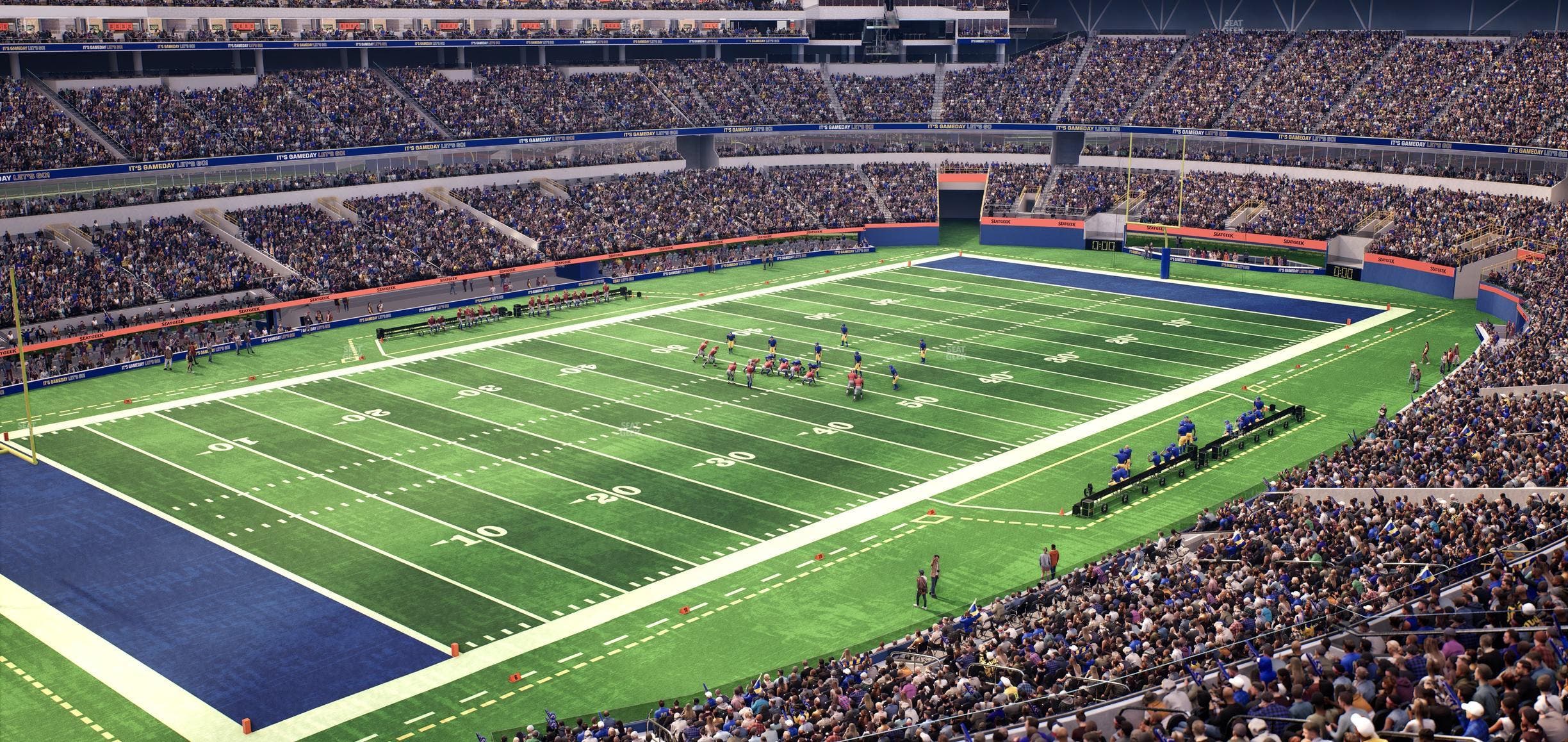 SoFi Stadium - Section Level 4 North West Suite 7 Seat View