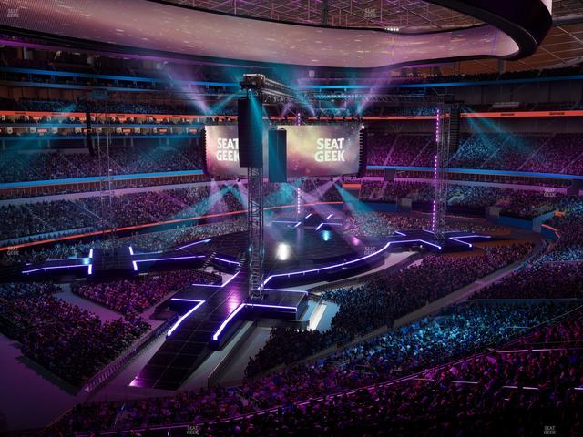 SoFi Stadium - Section Level 4 North West Suite 7 Seat View