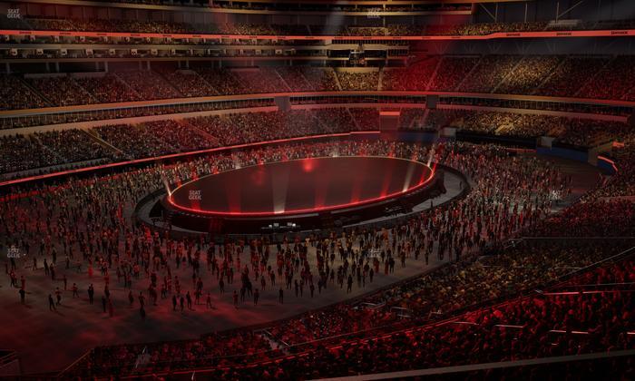 SoFi Stadium - Section Level 4 North West Suite 7 Seat View