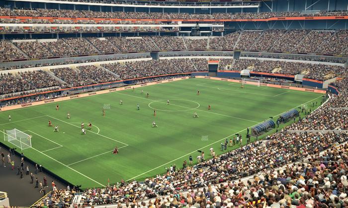 SoFi Stadium - Section Level 4 North West Suite 7 Seat View