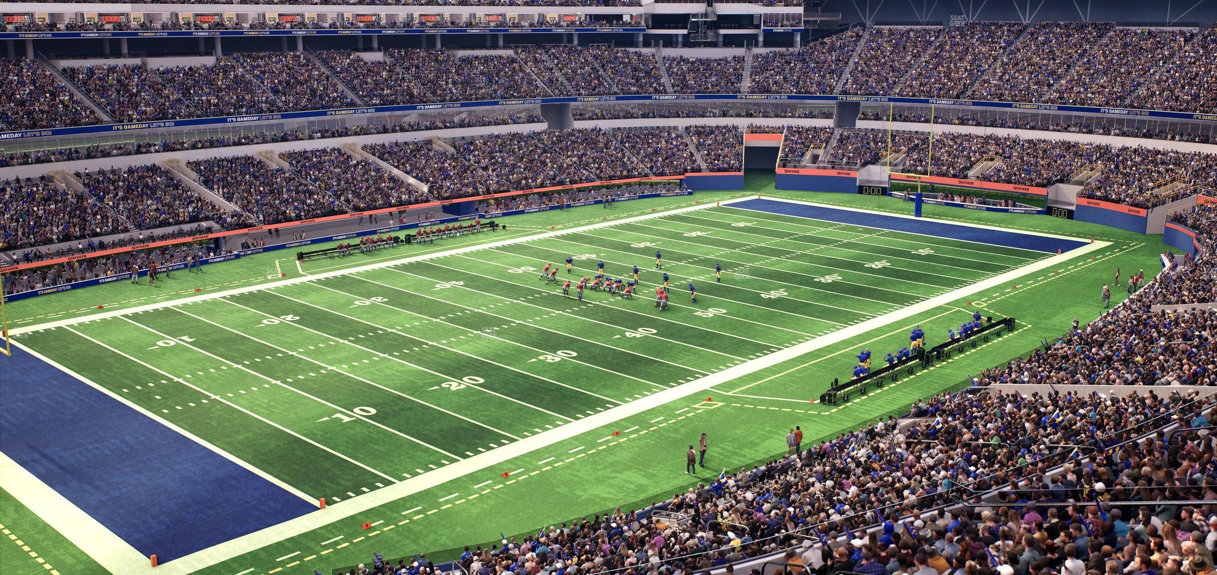 SoFi Stadium - Section Level 4 North West Suite 8 Seat View