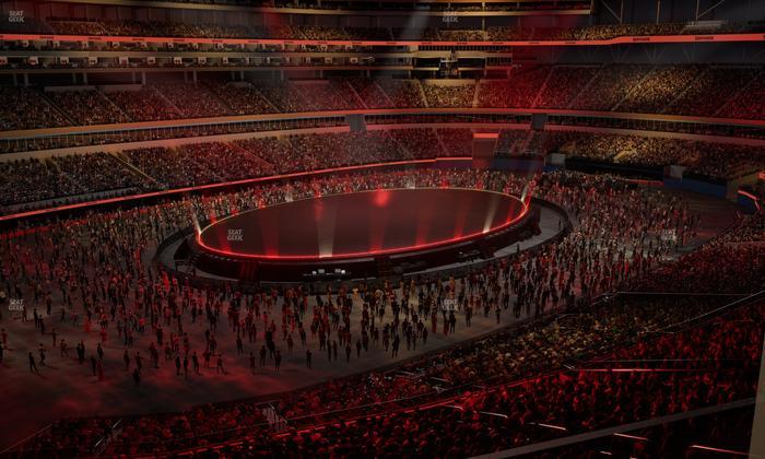 SoFi Stadium - Section Level 4 North West Suite 8 Seat View