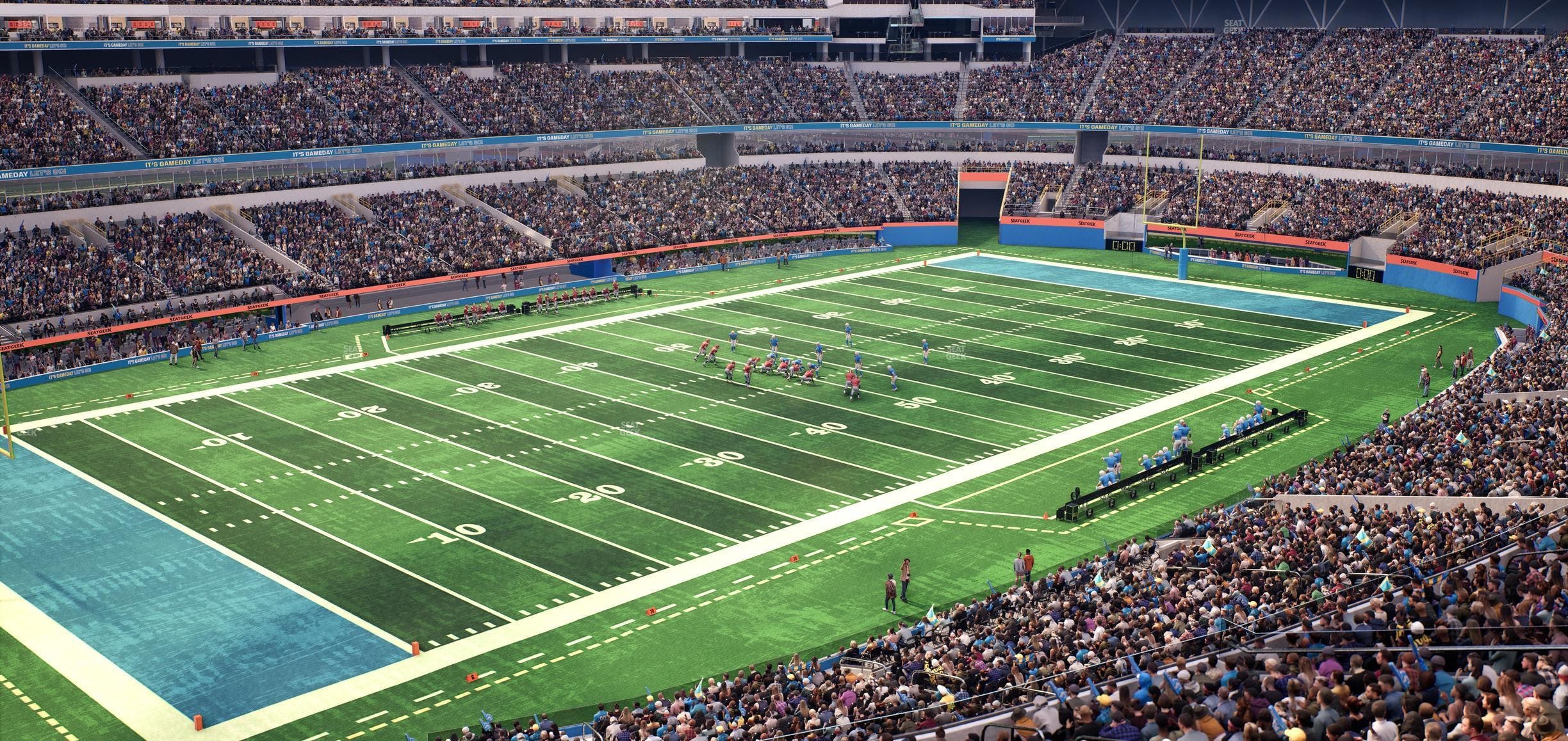 SoFi Stadium - Section Level 4 North West Suite 8 Seat View