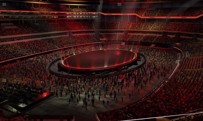 SoFi Stadium - Section Level 4 South East Suite 1 A Seat View