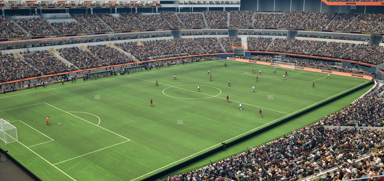 SoFi Stadium - Section Level 4 South East Suite 1 Seat View