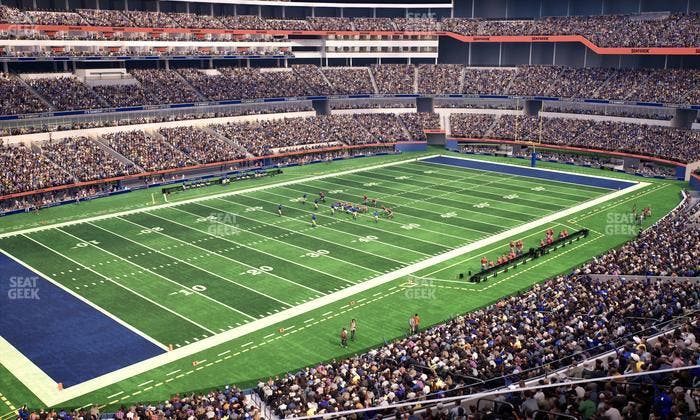 SoFi Stadium - Section Level 4 South East Suite 1 Seat View