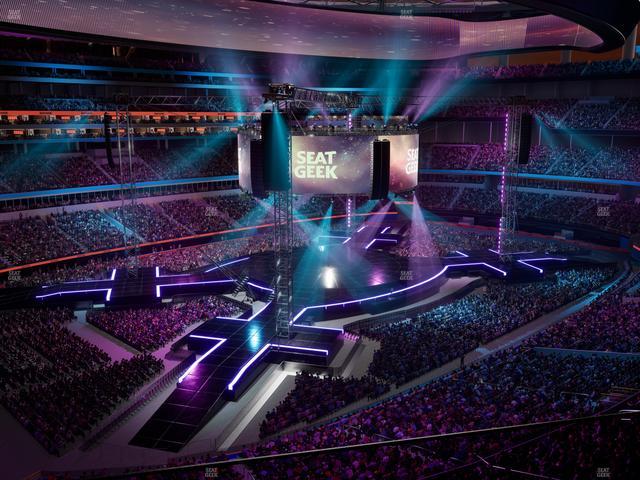 SoFi Stadium - Section Level 4 South East Suite 1 Seat View
