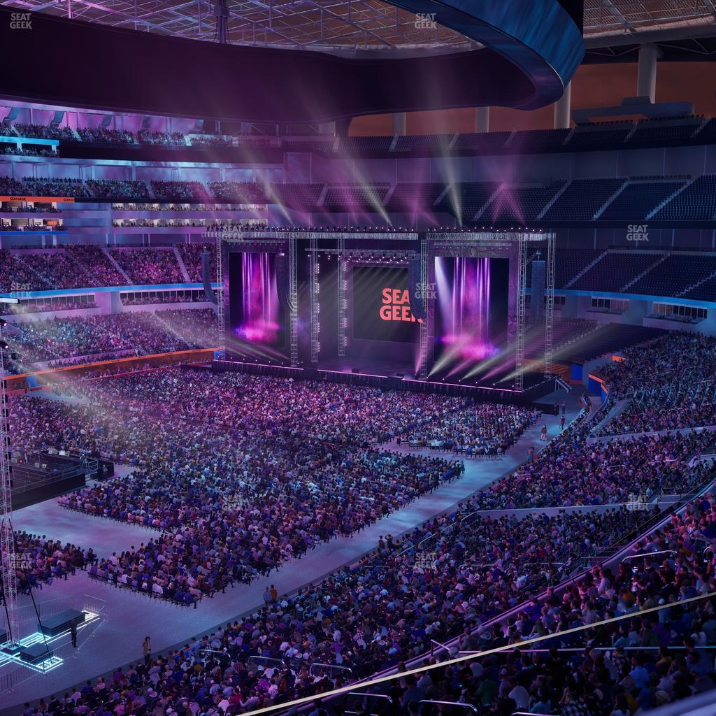 SoFi Stadium - Section Level 4 South East Suite 1 Seat View