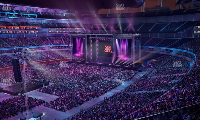 SoFi Stadium - Section Level 4 South East Suite 1 Seat View