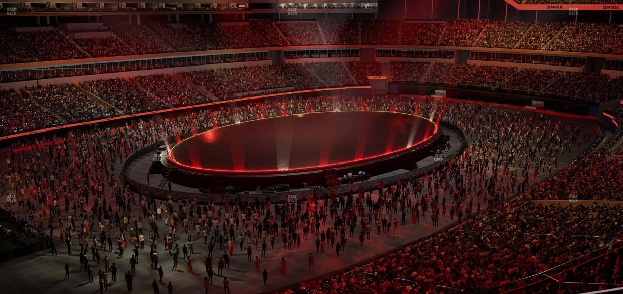 SoFi Stadium - Section Level 4 South East Suite 2 A Seat View