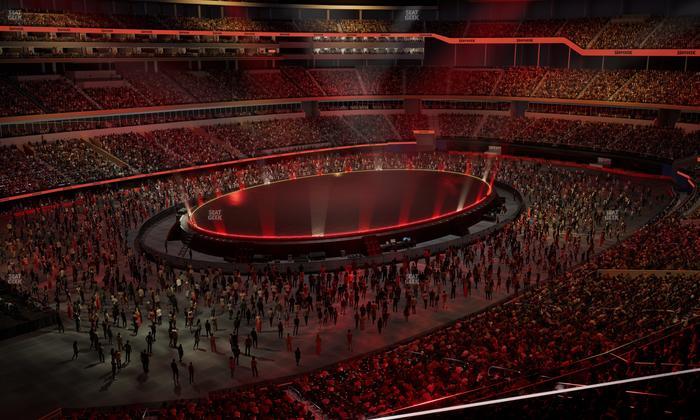 SoFi Stadium - Section Level 4 South East Suite 2 A Seat View