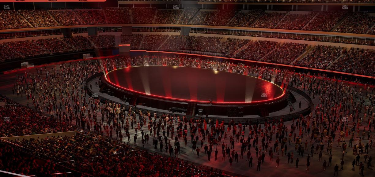 SoFi Stadium - Section Level 4 South West Suite 1 A Seat View