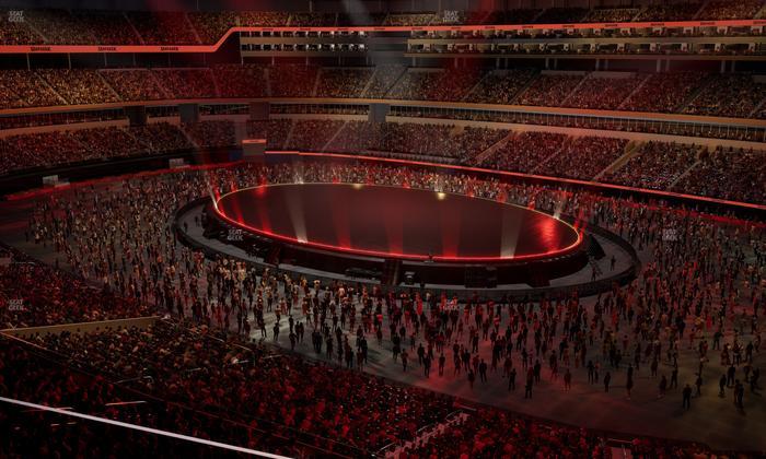 SoFi Stadium - Section Level 4 South West Suite 1 A Seat View